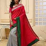 Multi Cotton Saree With blouse piece