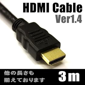 HDMI�P�[�u�� Ver1.4��3m����s�Ǘ��Ȃ̂ň��S
