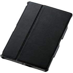 ELECOM EeePad Transformer TF101�p���U�[�J�o�[ �t���b�v�t �u���b�N TB-ASTFPLFBK