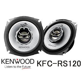 KENWOOD [ �P���E�b�h ] �P�Qcm�J�X�^���t�B�b�g�X�s�[�J�[ [ 2WAY�R�A�L�V���� 100W ] �����X�s�[�J�[�ŕ�����Ȃ����ɁI [ �i�� ] KFC-RS120