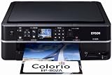 EPSON Colorio �C���N�W�F�b�g�����@ EP-802A �L���E����LAN�W������ 2.5�^�J���[�t�� �O�ʓ�i���� 6�F�����C���N