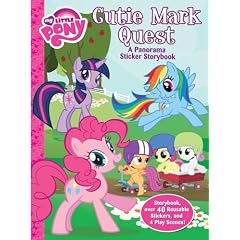 My Little Pony Cutie Mark Quest Panorama Sticker Storybook