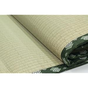 【クリックで詳細表示】イケヒコ い草 上敷き カーペット 4.5畳 国産 双目織 『松』 団地間4.5畳 (約255×255cm)： ホーム＆キッチン