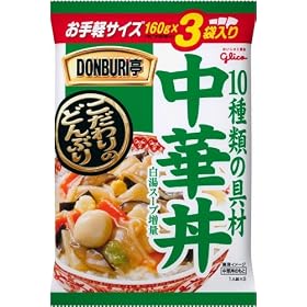�O���R DONBURI�� ���ؘ�3�H�p�b�N 480g(160g�~3�H)
