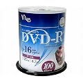 VENUS DVD-R 4.7GB 1-16�{���Ή� 100�� �f�[�^�E�A�i���O�f���̃p�\�R���ł̋L�^�p�E�X�s���h���P�[�X����E�C���N�W�F�b�g�v�����^�ł̃��C�h����\ VR47-16X100PW