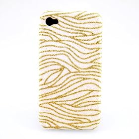 Gekiten Softbank iPhone 4 ripple White �y�A�C�t�H�� 4 �����g �P�[�X�z �z���C�g �� CPCIH4-ripple-WH