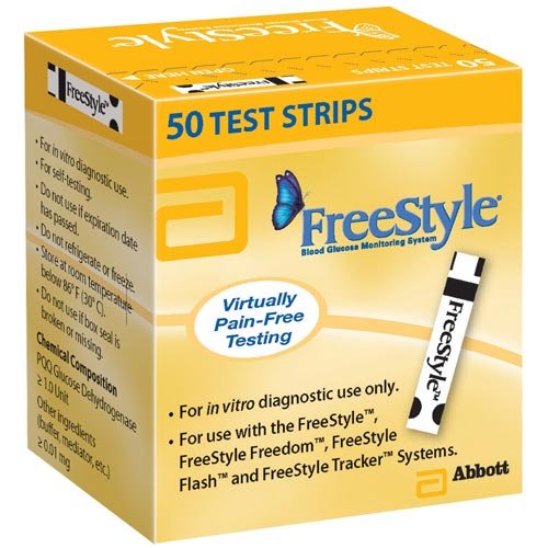  Freestyle Test Strips (UK) 50