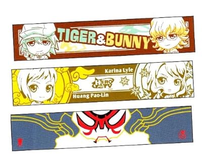  一番くじきゅんキャラわーるど TIGER & BUNNY #01 F賞 ロングタオル 全3種セット