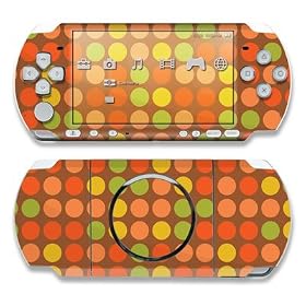 PSP3000�p�X�L���V�[���yDots Brown�z