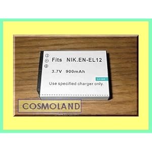 【クリックで詳細表示】EL12 ニコン COOLPIX S710.S610.S610c 対応 /EN-EL12 クイックチャージ バッテリー