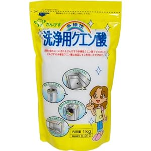 【クリックで詳細表示】洗浄用クエン酸 1kg × 5袋セット 多様性ピッカピカ 食品にもご利用いただけます。クエン酸専門店！