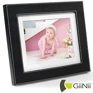 【クリックで詳細表示】動画・音楽・写真再生 GiiNii デジタルフォトフレーム レザー 10.4インチ [＃98461 GH-ADNM-J DPF レザー10.4]