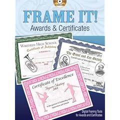 Frame It! Awards and Certificates CD-ROM and Book (Dover Electronic Clip Art)
