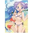 らき☆すた こなた&かがみお風呂ポスター