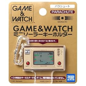 GAME&WATCH �~�j�\�[���[�L�[�z���_�[ �p���V���[�g