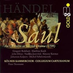 Saul / Oratorio in 3 Parts