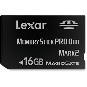 LEXAR �������[�X�e�B�b�N PRO Duo 16GB PLATINUM II LMPD16GB MARKII �C�O�p�b�P�[�W�i