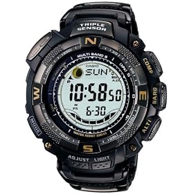 CASIO (�J�V�I) �r���v PROTREK �v���g���b�N TRIPLE SENSOR �\�[���[ �d�g���v Multi Field Line MULTIBAND5 BLACK TITAN LIMITED PRW-1500YTJ-1JF