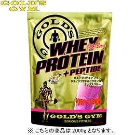 GOLD'S GYM �z�G�C�v���e�C�� �v���X �y�v�`�h&�r�^�~��B �~�b�N�X�x���[2000g
