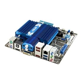ASUS CPU�I���{�[�h(Dual-core Intel Atom D525) MINI-ITX�Ή��}�U�[�{�[�h AT5IONT-I
