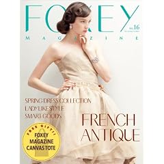 FOXEY MAGAZINE NUMBER 16 (FOXEY MAGAZINE CANVAS TOTE�t)