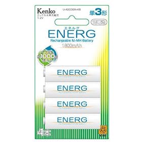 �P���R�[ ENERG�V���[�Y �j�b�P�����f�[�d�r U-#203SN-4B