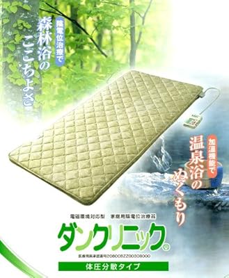西川リビング家庭用電位治療器「ダンクリニック」体圧分散タイプセミダブル