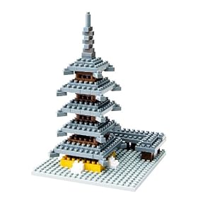 nanoblock �Ós�ޗǂ̌܏d��