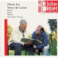 Julian Bream Edition, Volume 18: Music for Voice & Guitar - Britten, Seiber, Walton