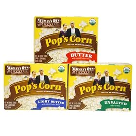 �I�[�K�j�b�N �|�b�v�R�[�� 3��ށ@�j���[�}���Y  Newman's Organic Pop's Corn