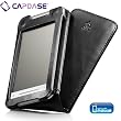 CAPDASE docomo T-01A / SoftBank X02T / Toshiba TG01 Leather Case Flip Top, Black ���ĊJ�� ���U�[�P�[�X �u���b�N WCTBTG01-6001