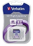  Verbatim - 47176 - Secure Digital Card - High Capacity (SDHC) - CLASS 6 - 8 Go