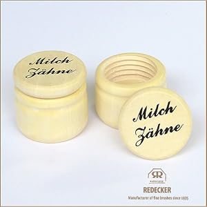 【クリックで詳細表示】[REDECKER/レデッカー]天然木の乳歯入れ-German： ベビー＆マタニティ