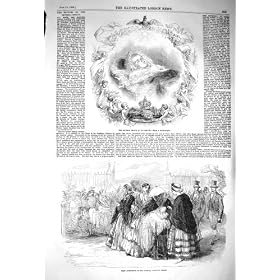 1856 IMERIAL PRINCE BABY CRADLE PUBLIC APPEARANCE ROYAL