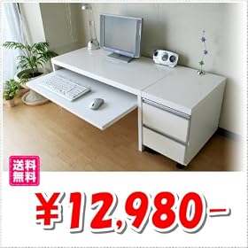 �p�\�R���f�X�N ���[�^�C�v ���ʎd�グ ���[�f�X�N �p�\�R���f�X�N�Q�_�Z�b�g �z���C�gJS105WH