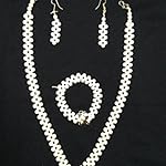 White Pearl Fashion Jewellery Set