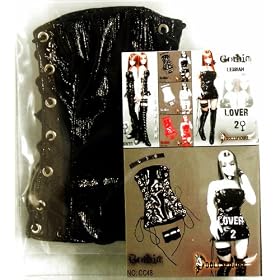 �h�[���Y�t�B�M���A 1/6�t�B�M���A�p�ߑ� �S�V�b�N ���Y�r�A�����o�[�Q ���iDOLLSFIGURE CY COOL GIRL Leather CROSSFIRE Dress�j