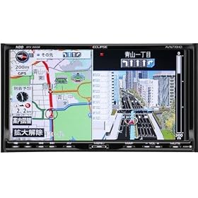 ECLIPSE(�C�N���v�X) HDD�J�[�i�r AVN770HD 7�^���C�hTV���� HDD/DVD/�n��f�WTV7.0 AV�V�X�e��(GPS��̌^�t�B����...