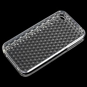 【クリックで詳細表示】★iPhone 4S対応★TPUケース iPhone 4S(ダイヤパターン)クリア
