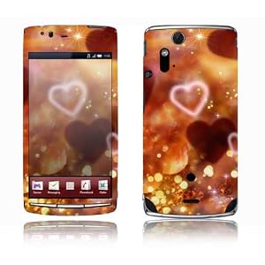 【クリックで詳細表示】Xperia acro SO-02C/IS11S スキンシール[ST22/Love Love Love ]