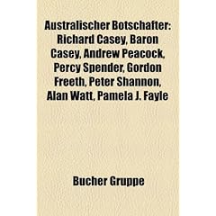 Australischer Botschafter: Richard Casey, Baron Casey, Andrew Peacock, Percy Spender, Gordon Freeth, Peter Shannon, Alan Watt, Pamela J. Fayle