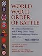 World War II Order of Battle U.S. Army: (Ground Force Units)