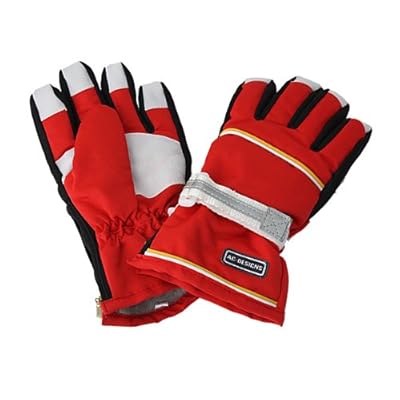 ACTIVE DESIGNS(アクティブデザイン)小学生向け男の子用5本指グローブ AD624 RD(レッド)