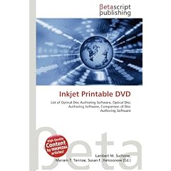 Inkjet Printable DVD