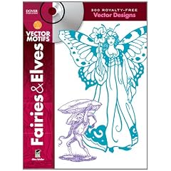 Fairies and Elves Vector Motifs (Dover Electronic Clip Art)