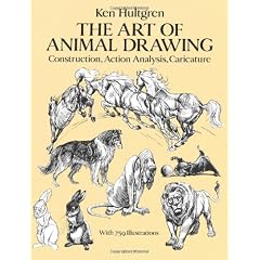The Art of Animal Drawing: Construction, Action Analysis, Caricature (Dover Art Instruction)