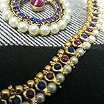 Gold Pearl Oxidized Gold Fashion Jewellery Set