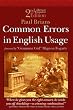 Common Errors in English Usage