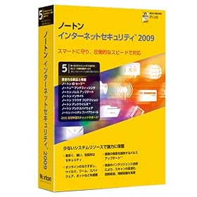 Norton Internet Security 2009 �X���[���I�t�B�X�p�b�N 5���[�U�[