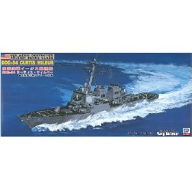 1/700 �A�����J�C�R �A�[���C�E�o�[�N�� �C�[�W�X�쒀�� DDG-54 �J�[�e�B�X�E�E�B���o�[ (M14)